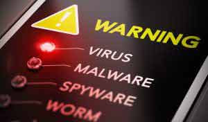 Warning: Virus, Malware, Spyware, Worm